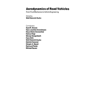 Aerodynamics of Road Vehicles. From Fluid Mechanic